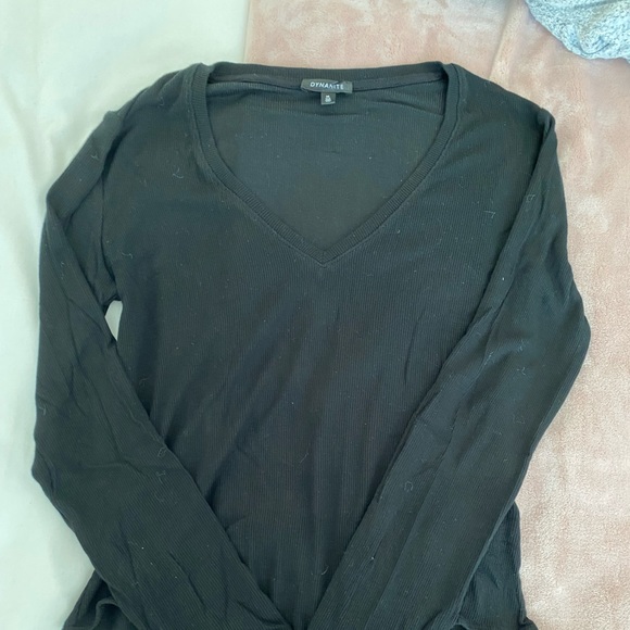 Black Dynamite Ribbed Bodysuit - Picture 1 of 3